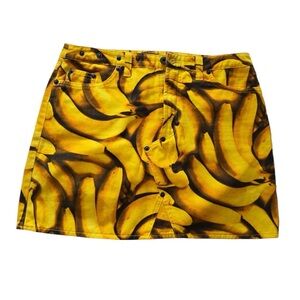 D&G banana mini skirt (sz 30)